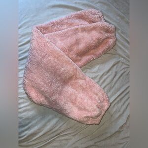 Plush Pink Fleece Sweatpants